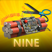 Nine card game icon on tg7772